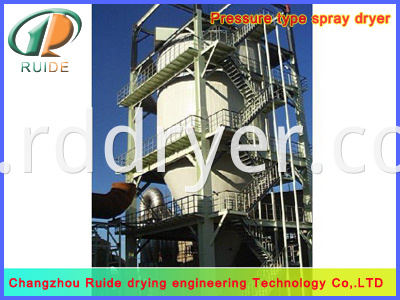 Rust remover spray drying tower